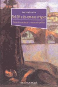 Del 98 a la Semana Trágica, de Comellas García-Llera, José Luis | portada del libro