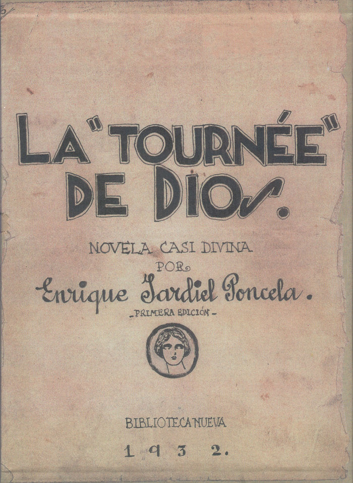 La tournée de Dios (edición facsímil del manuscrito), de Jardiel Poncela, Enrique | portada del libro