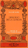 Diálogo de la lengua ., de Valdés, Juan de | portada del libro