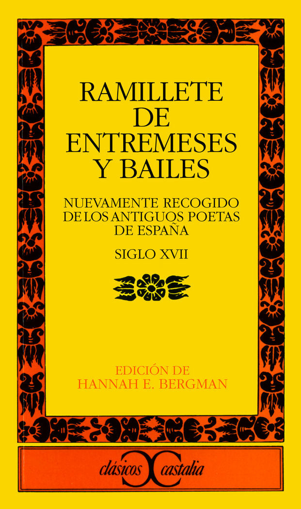 Ramillete de entremeses y bailes ., de Salas Barbadillo, Alonso Geronimo de | portada del libro