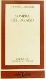 Sombra del Paraíso ., de Aleixandre, Vicente | portada del libro