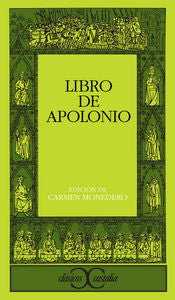 Libro de Apolonio ., de Anónimo | portada del libro