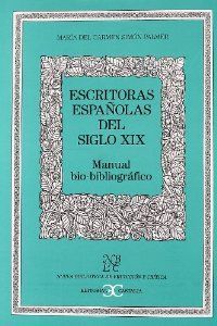 Escritoras españolas del siglo XIX ., de Varios autores | portada del libro
