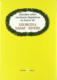 Homenaje a Georgina Sabat-Rivers ., de Varios autores | portada del libro