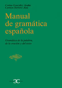 Manual de gramática española ., de González, Corina | portada del libro