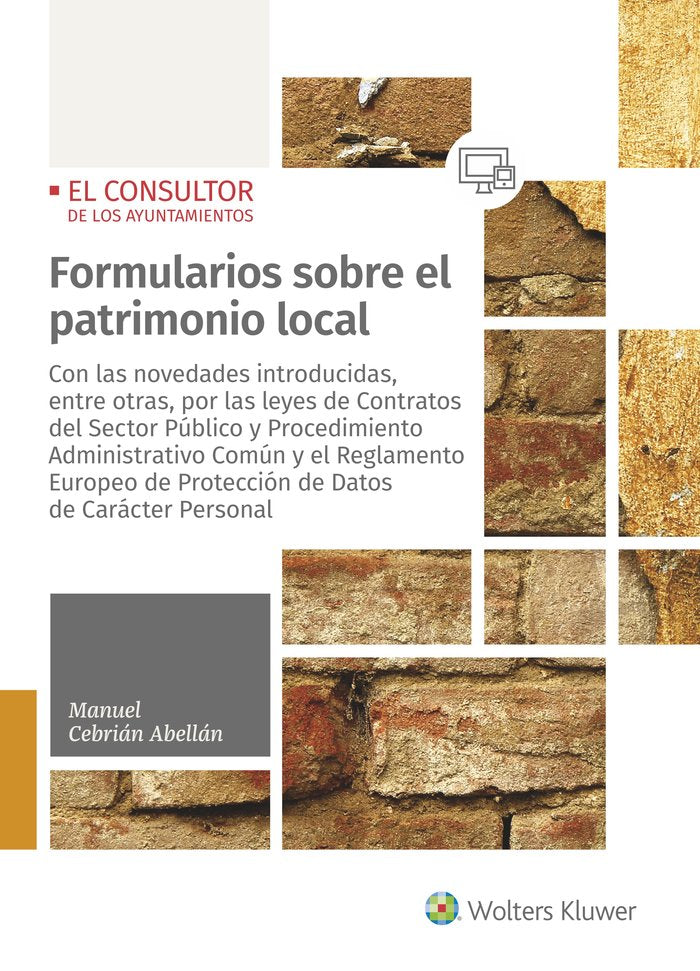 Formularios sobre el patrimonio local, de Cebrián Abellán, Manuel | portada del libro