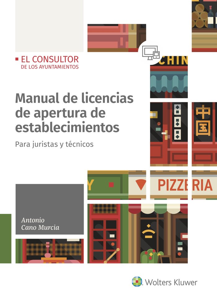 Manual de licencias de apertura de establecimientos, de Cano Murcia, Antonio | portada del libro