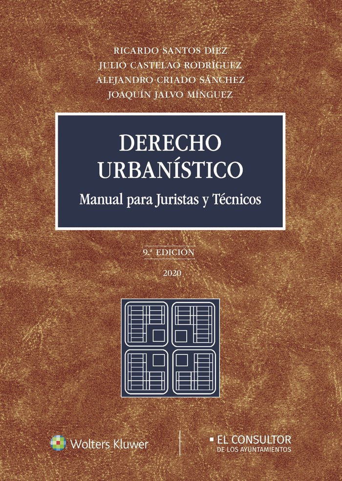 Derecho urbanístico (9.ª Edición), de Santos Diez, Ricardo | portada del libro