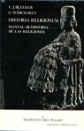 HISTORIA RELIGIONUM. MANUAL DE HISTORIA DE LAS RELIGIONES. TOMO I, de G. J. BLEEKER | portada del libro