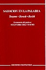 Salvación en la Palabra. Targum* Derash* Berith. En memoria del profesor Alejandro D¡ez Macho, de D. MUÑOZ LEON | portada del