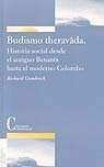 BUDISMO THERAVADA, de GOMBRICH, RICHARD | portada del libro