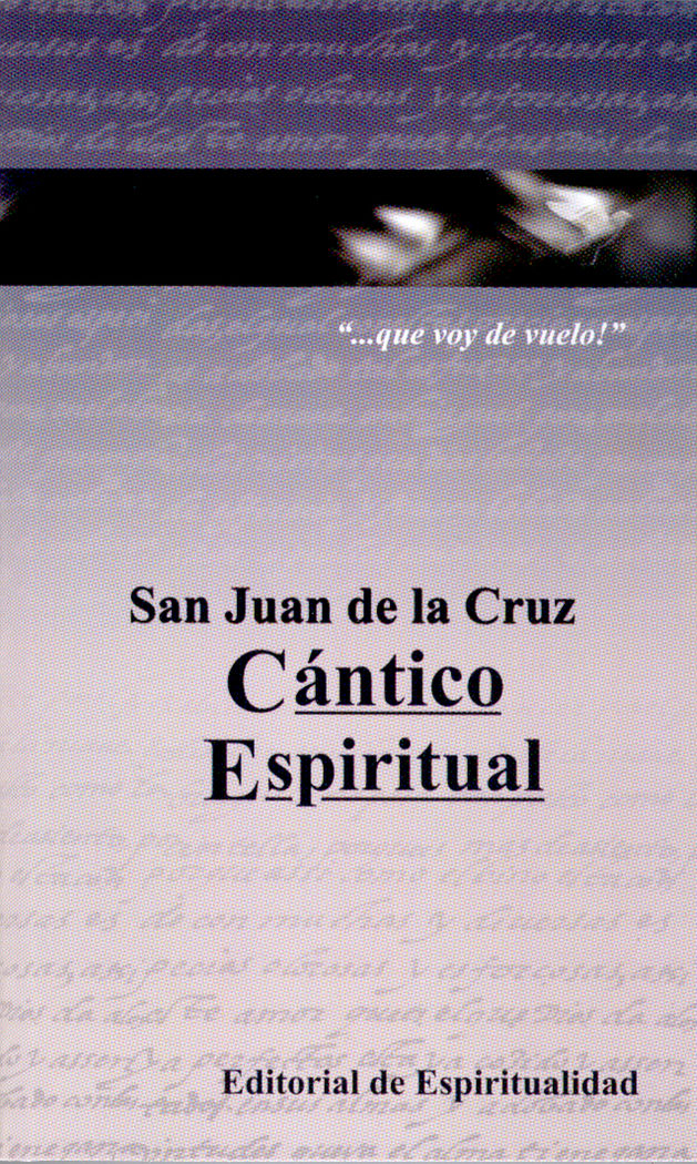 Cántico Espiritual, de San Juan de la Cruz | portada del libro