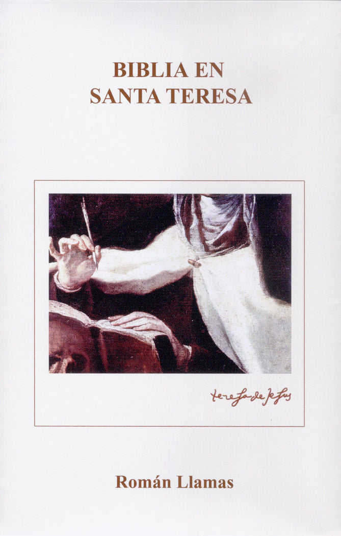 Biblia en Santa Teresa, de Llamas, Román | portada del libro