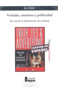 Verdades, mentiras y publicidad, de STEEL | portada del libro