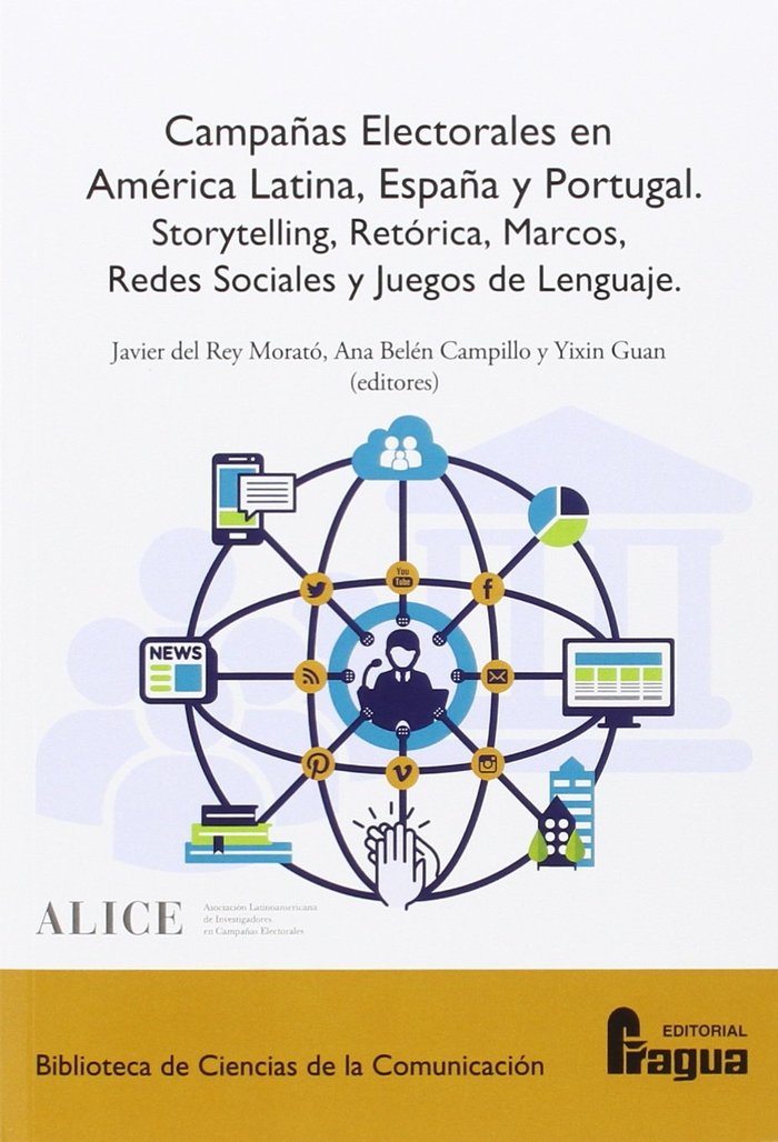Campañas Electorales en América Latina, España y Portugal., de DEL REY MORATO | portada del libro