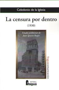 la Censura por dentro (1930), de DE LA IGLESIA, Celedonio | portada del libro