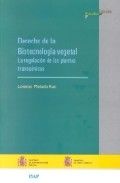 Derecho de la biotecnología vegetal, de Mellado Ruiz | portada del libro