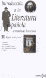 Introducción a la literatura española a través de los textos II, de Barroso Gil, A. | portada del libro