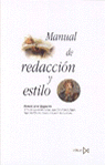 Manual de redacción y estilo, de Alvar Ezquerra, Manuel | portada del libro