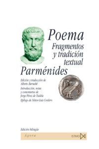 Poema, de Parménides | portada del libro
