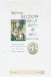 Algunas lecciones sobre el destino del sabio, de Fichte, Johann Gottlieb | portada del libro