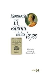 El esp?ritu de las leyes, de Montesquieu | portada del libro