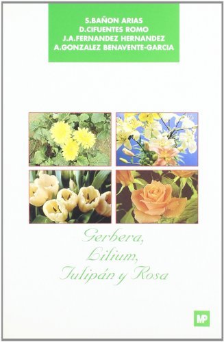 Gerbera , lilium, tulipán y rosa, de BAÃ‘ON ARIAS, SEBASTIANÃ¡ | portada del libro