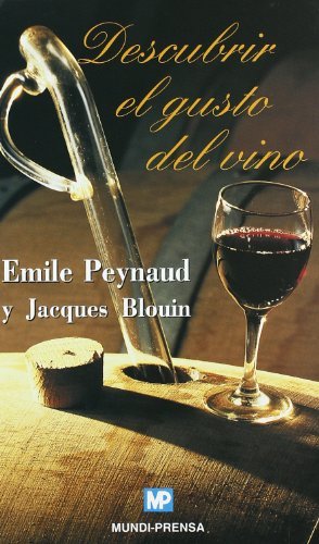 Descubrir el gusto del vino, de BLOUIN | portada del libro