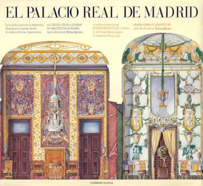 El Palacio Real de Madrid. Volumen II. Arquitec. Dibujada, de AA.VV. | portada del libro
