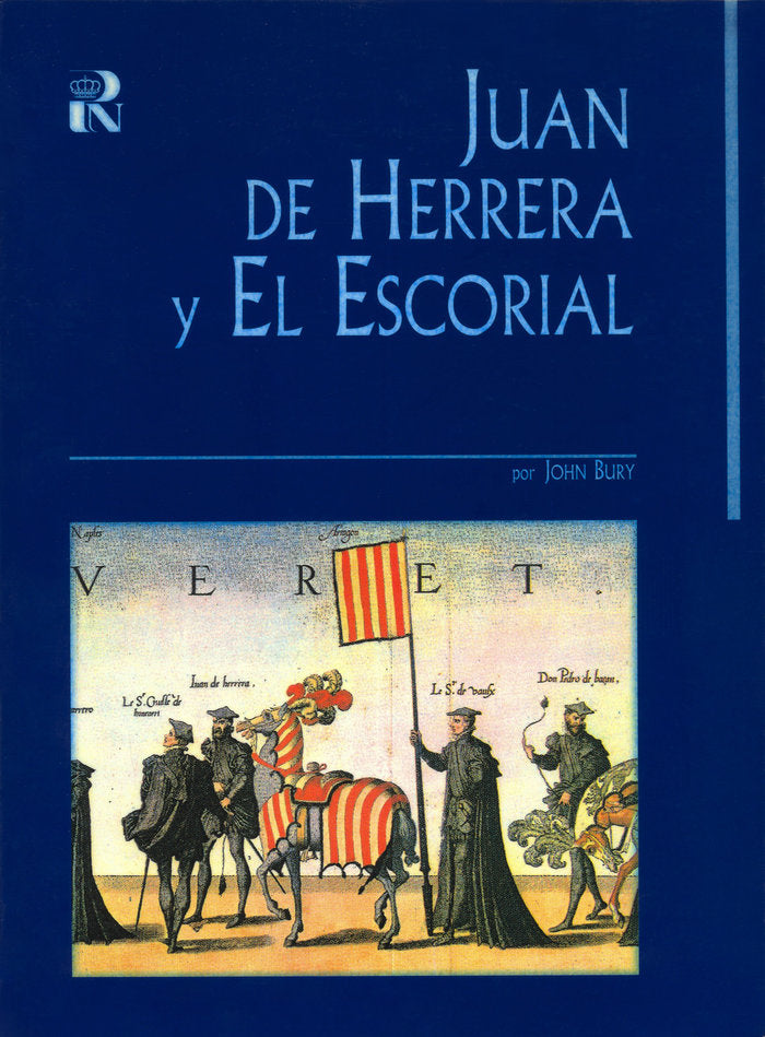 Juan de Herrera y El Escorial, de Bury | portada del libro