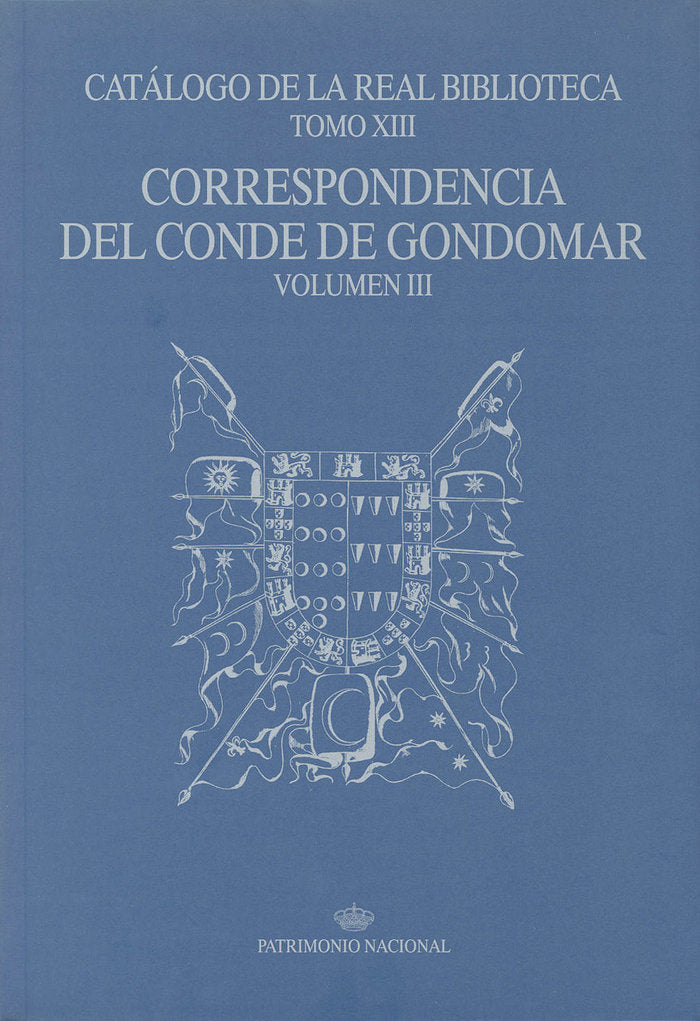 Catálogo de la Real Biblioteca tomo XIII: correspondencia del Conde de | portada del libro