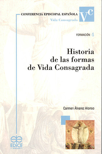 Historia de las Formas de Vida Consagrada, de Álvarez Alonso, Carmen | portada del libro