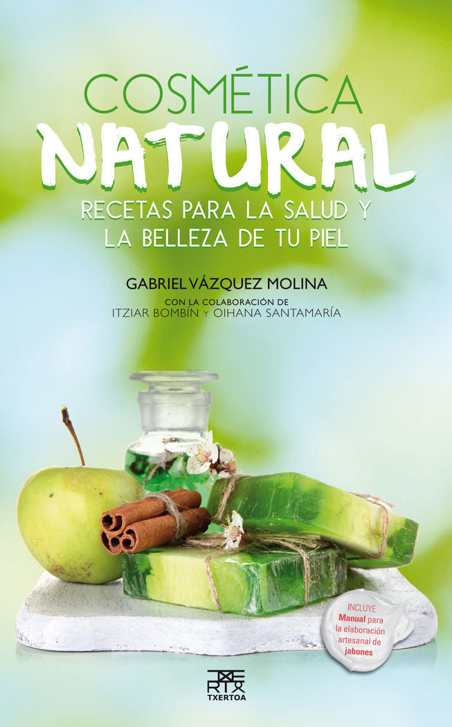 Cosmética natural, de Vázquez Molina, Gabriel | portada del libro