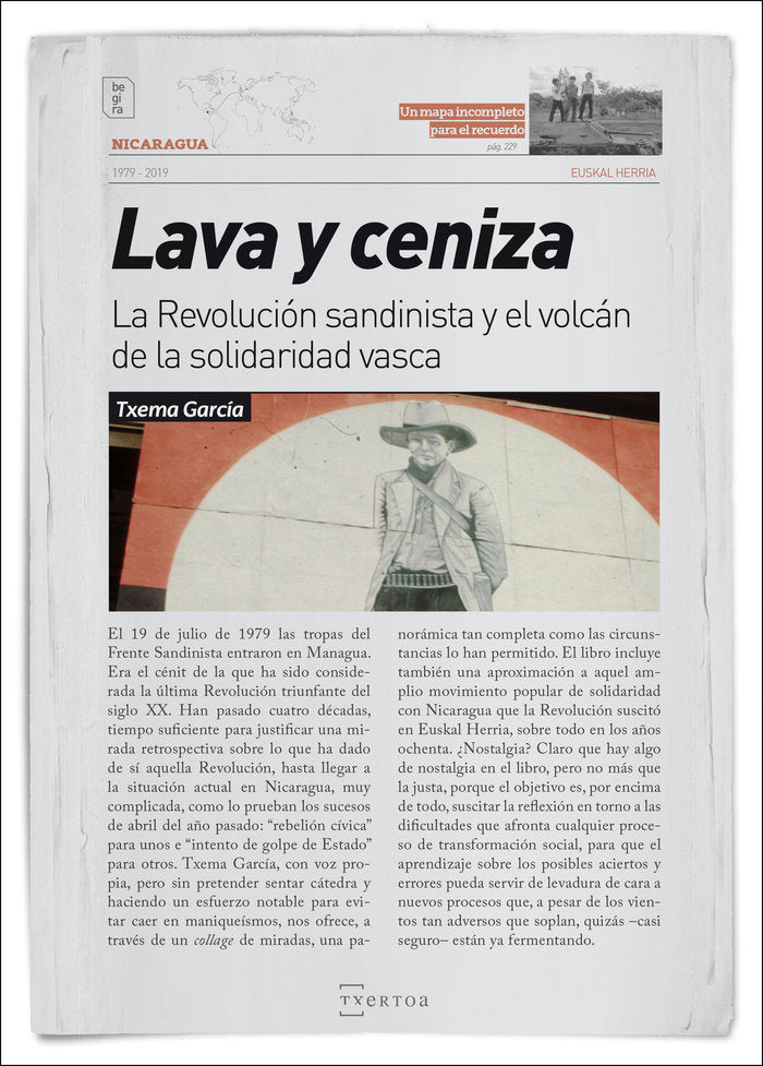 Lava y ceniza, de Garcia Paredes, Txema | portada del libro
