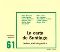 La carta de Santiago, de Equipo Cahiers Evangile | portada del libro