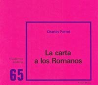 La carta a los Romanos, de Perrot, Charles | portada del libro