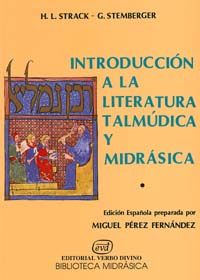 Introducción a la literatura talmúdica y midrásica, de Strack, Hermann L. y Günter Stemberger | portada del libro