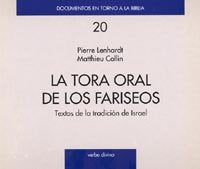 La Torá oral de los fariseos, de Lenhardt, P. y M. Collin | portada del libro