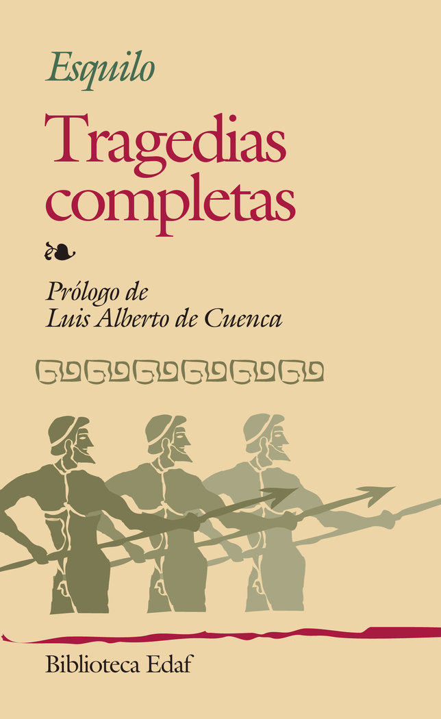 TRAGEDIAS COMPLETAS ESQUILO, de ESQUILO | portada del libro