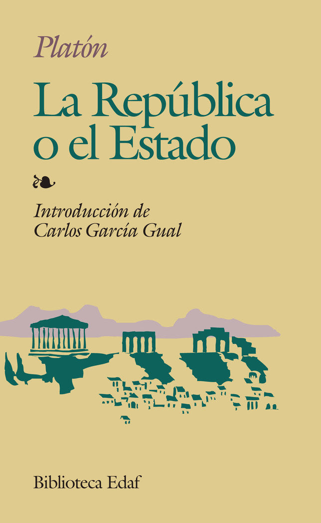 La República o el Estado, de Platón | portada del libro