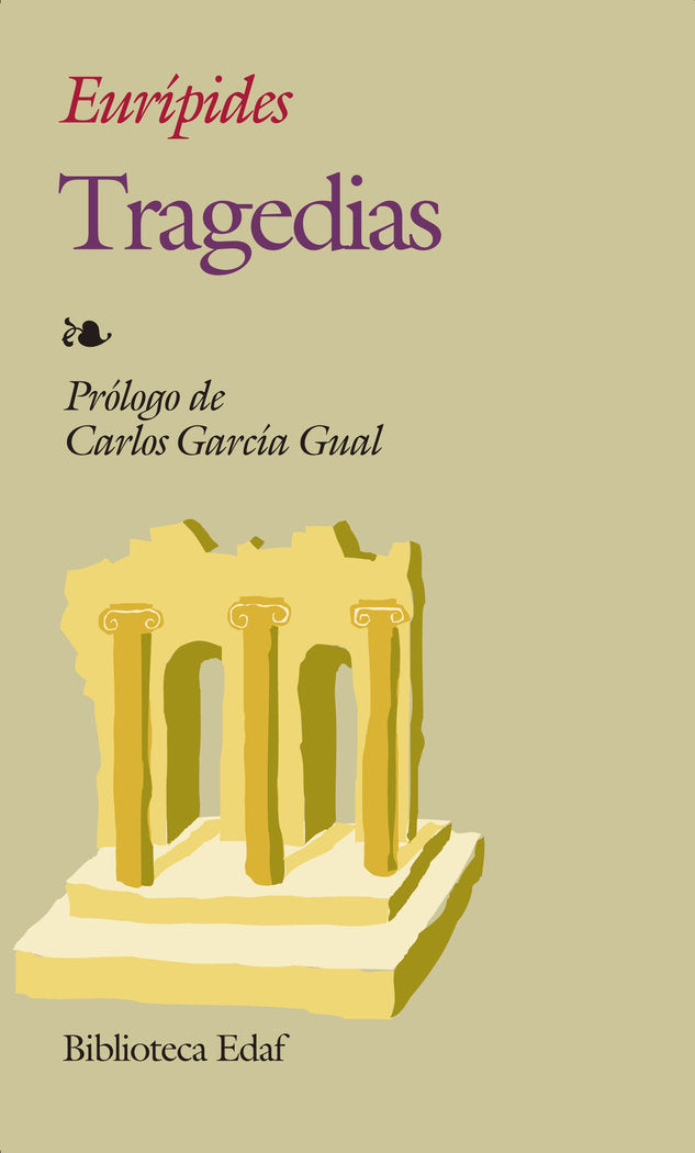 Tragedias, de Eurípides | portada del libro