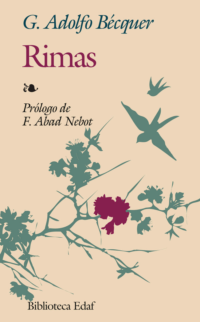 Rimas, de Bécquer, Gustavo Adolfo | portada del libro