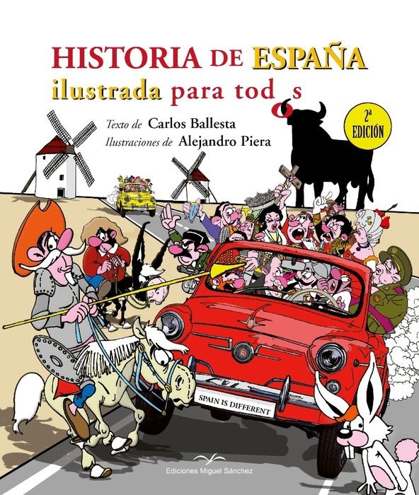 HISTORIA DE ESPAÑA ILUSTRADA PARA TODOS, de BALLESTA LOPEZ, CARLOS | portada del libro