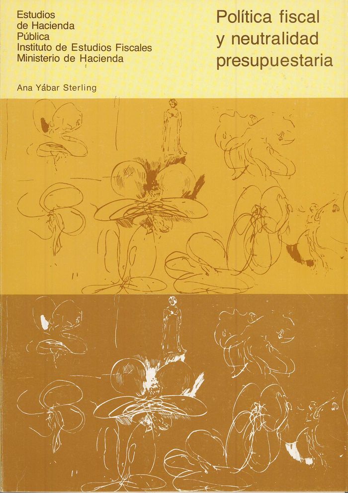 Pol¡tica fiscal y neutralidad presupuestaria, de YABAR STERLING, ANA | portada del libro