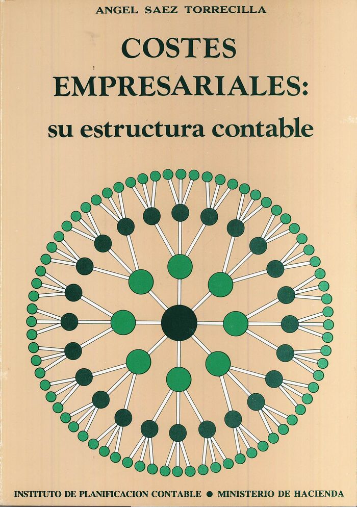 Costes empresariales: su estructura contable, de Sáez Torrecilla, Ángel | portada del libro