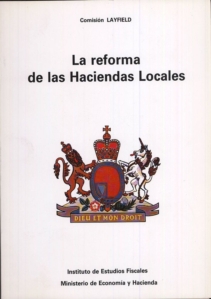 La reforma de las haciendas locales | portada del libro