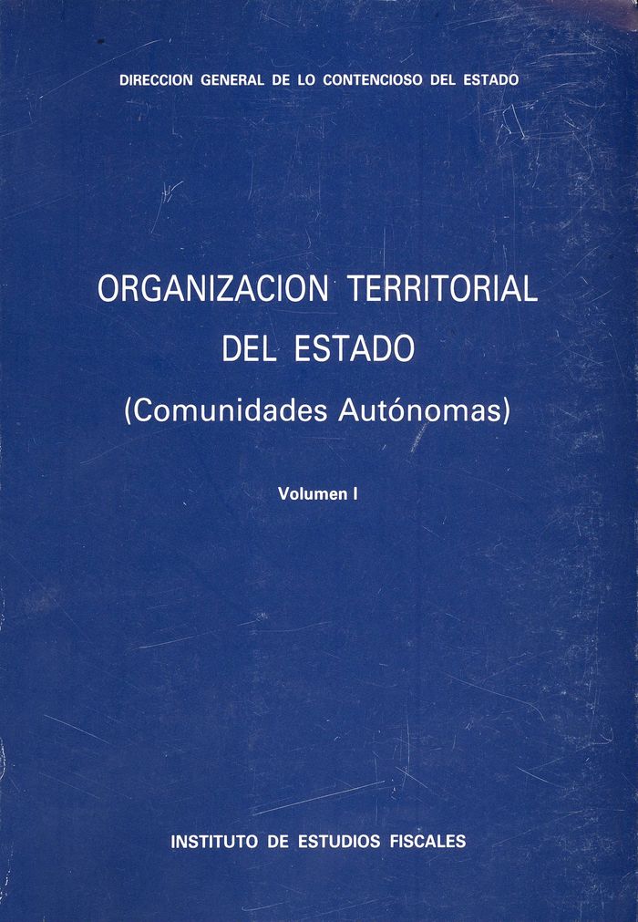 Organización territorial del Estado. (Comunidades autónomas), de Varios autores | portada del libro