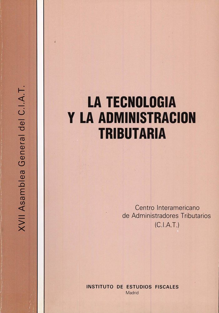 La tecnología y la administración tributaria | portada del libro