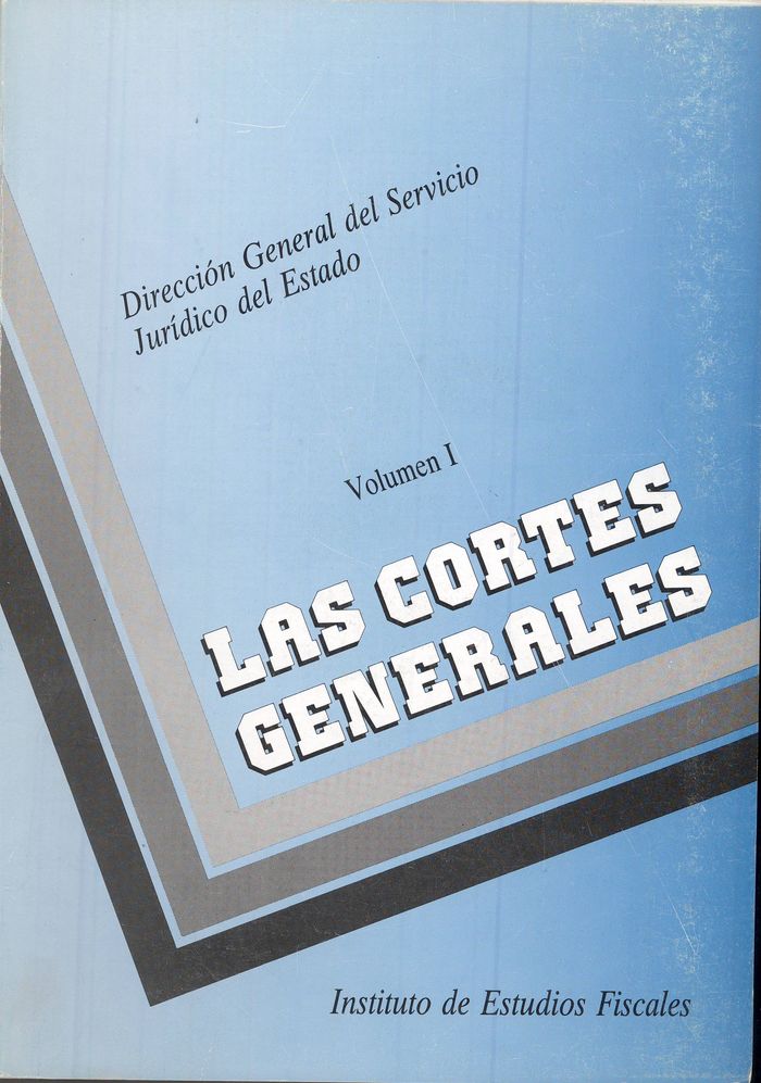 Las Cortes Generales, de AA.VV. | portada del libro
