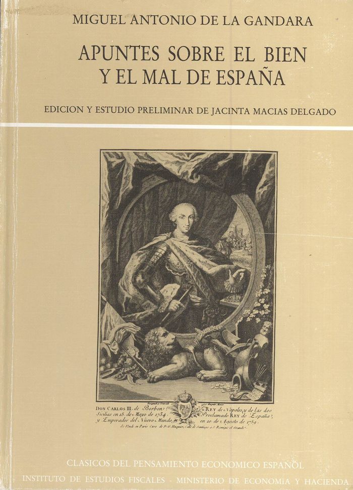 Apuntes sobre el bien y el mal de España, de De la Gándara, Miguel Antonio | portada del libro